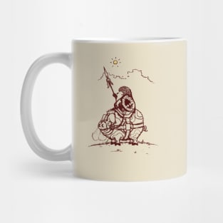 Nature Warriors: Battle Hedgehog Mug